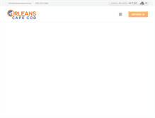 Tablet Screenshot of orleanscapecod.org